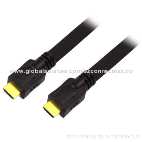 Flat HDMI Cable, Full HD, Up to 1.0 to 15m Longest Distance
